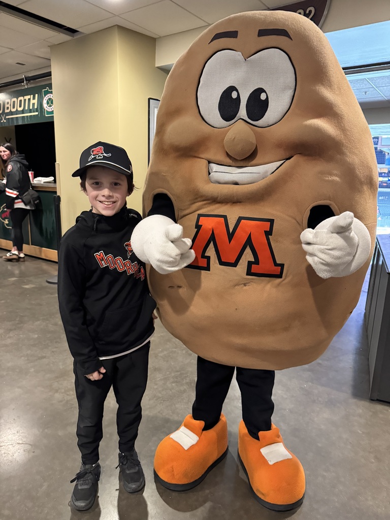 Spuddy at the AA Hockey tourney