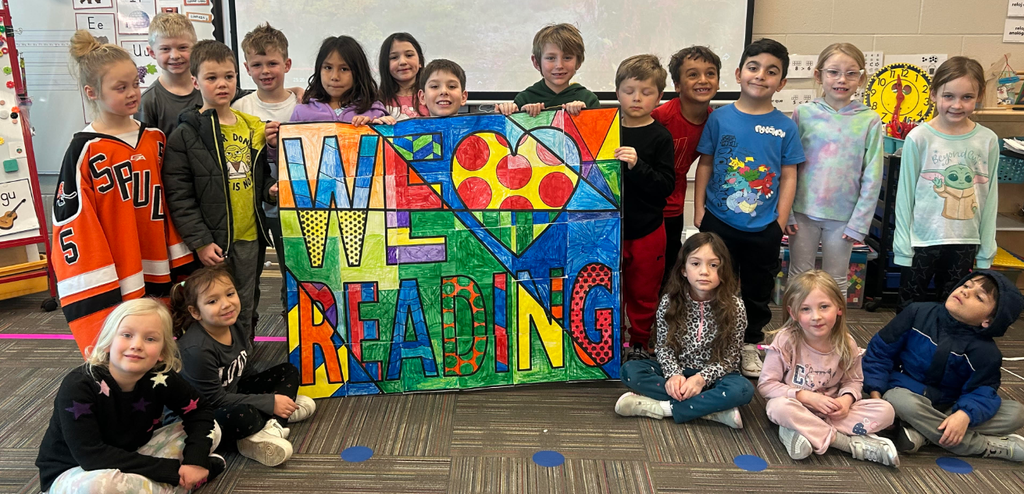 We are growing readers at Probstfield. 