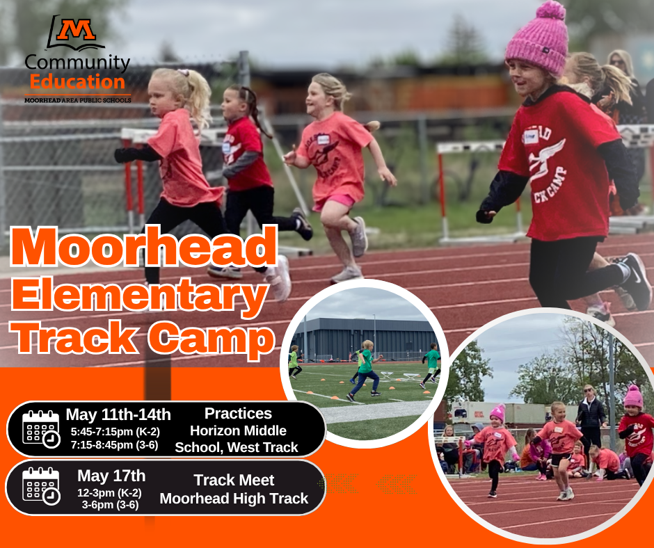 Moorhead ElementaryTrack Camp