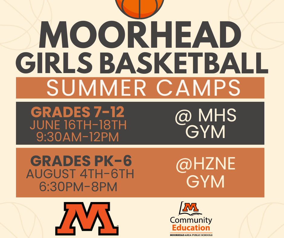 Moorhead girls basketball camp