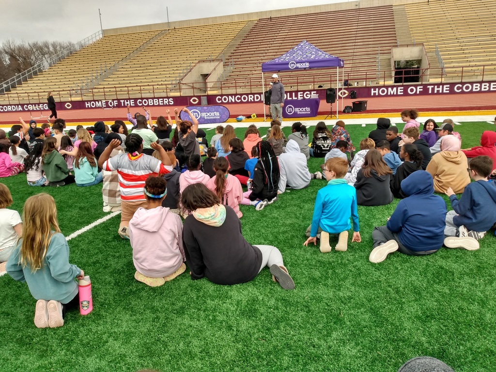 Ellen Hopkins Elementary's sports field day at Concordia was a BLAST!