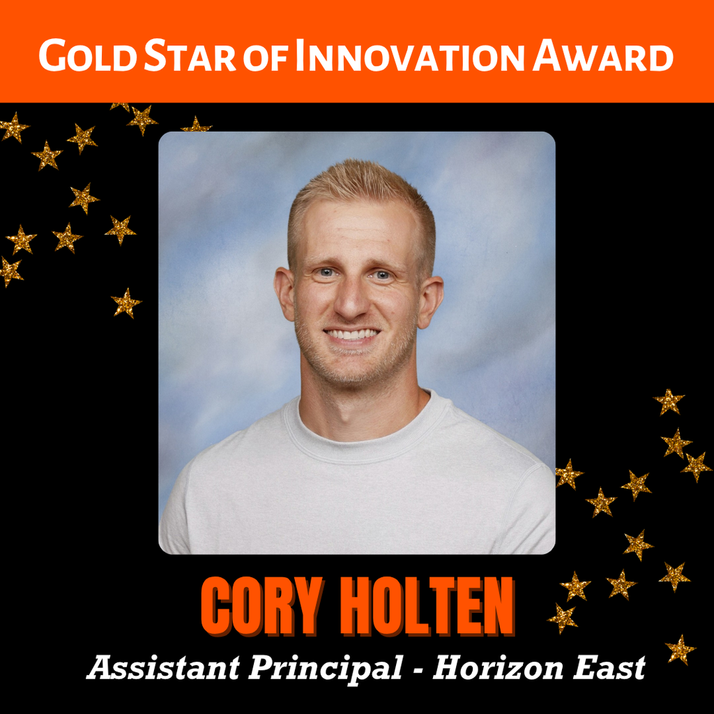 Cory Holten - Gold Star Innovation Award