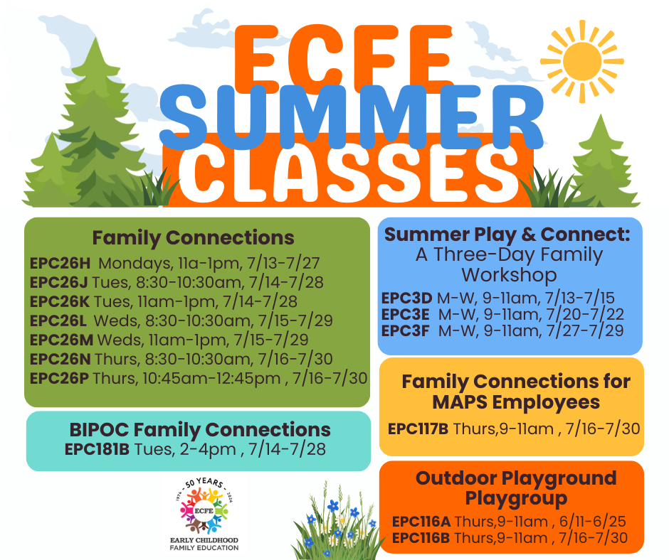 ECFE Summer Classes