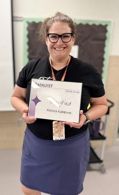 Kenora Kallstrom has been catalyst certified