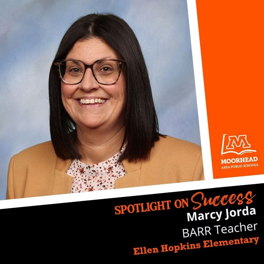 Spotlight On Success Marcy Jorda BARR Teacher Ellen Hopkins Elementary