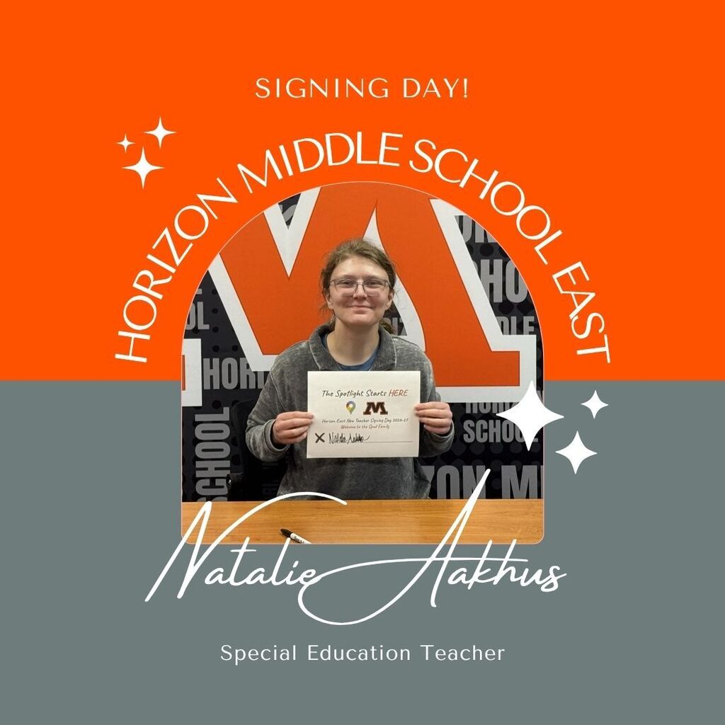 Singing Day1 Horizon Middle School East Natalie Aakhus Special Education Teacher