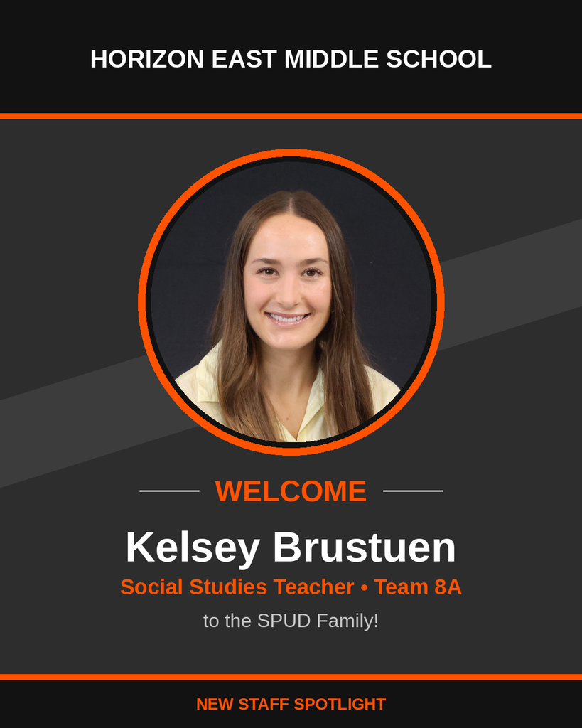 Spotlight on a New Staff Member Horizon East Middle School