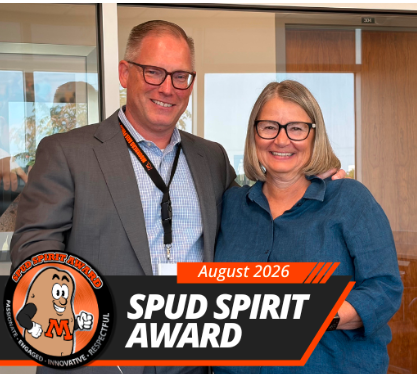 August 2026 Spud Spirit Award