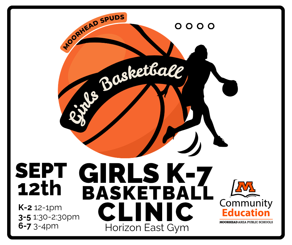 Girls k-7 basketball clinic