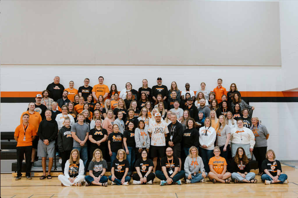 Staff at Horizon West Middle School