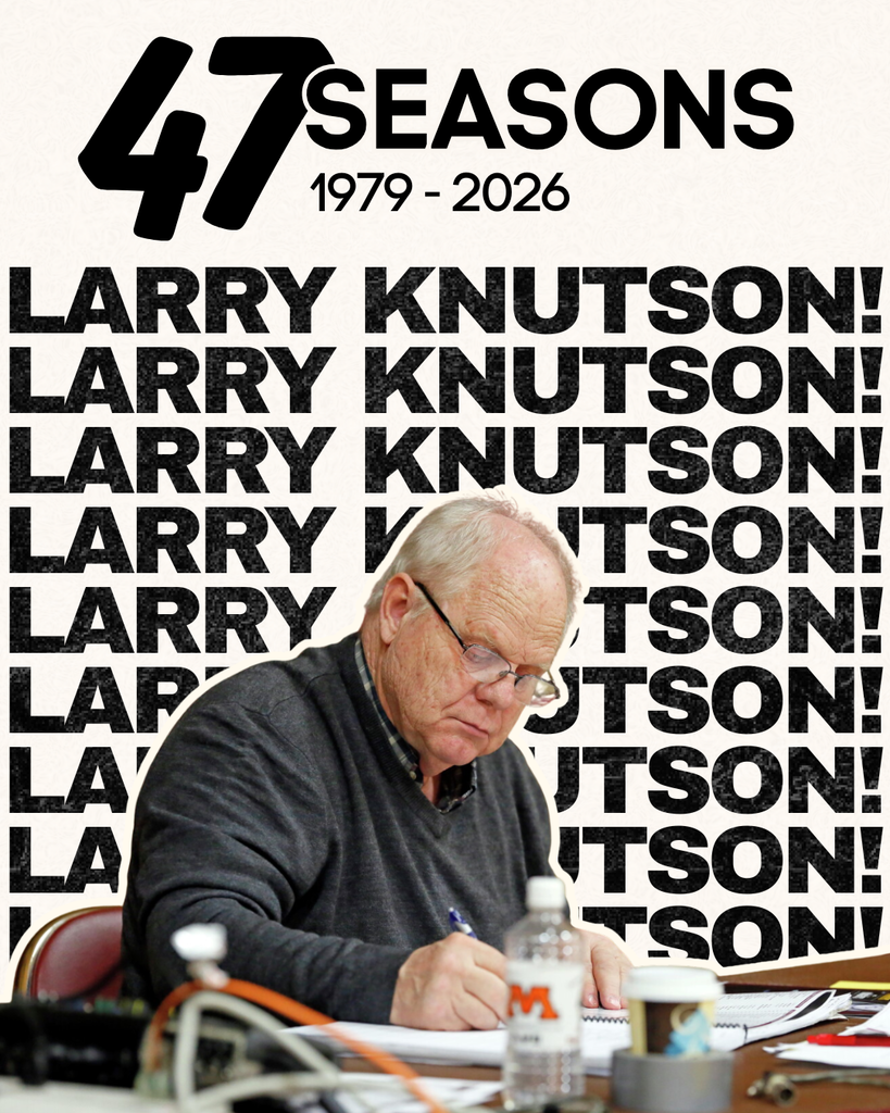 Larry Knutson 47 seasons