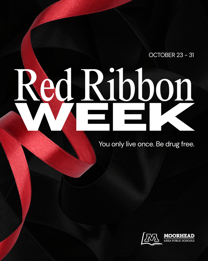 Red Ribbon Week - October 23 - 31 - Drug, Alcohol, Tobacco, and violence prevention