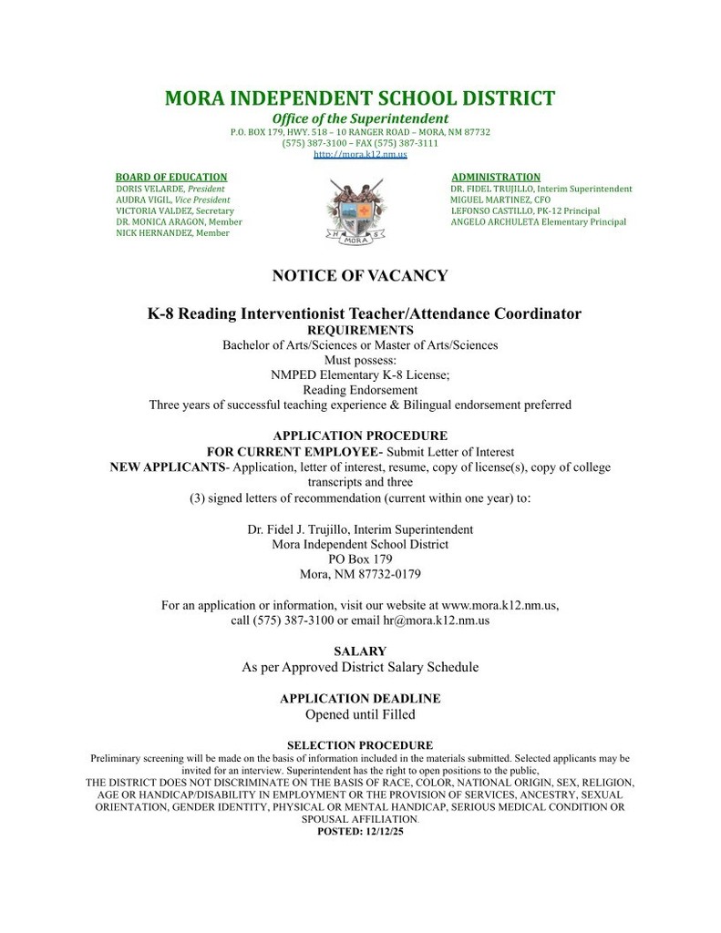 Reading Interventionist 2025