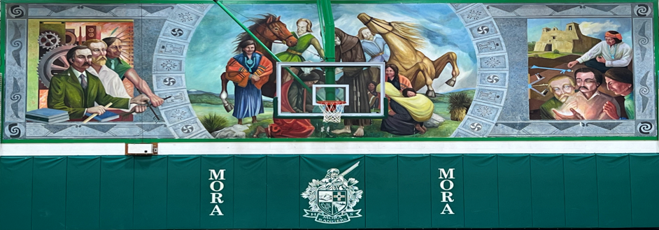 Mural at MHS Gym