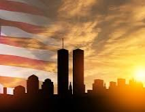 New York Twin Towers, 9/11 commemoration image.