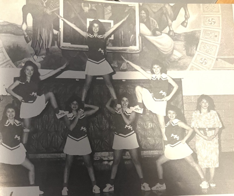 MHS Cheerleaders 1988