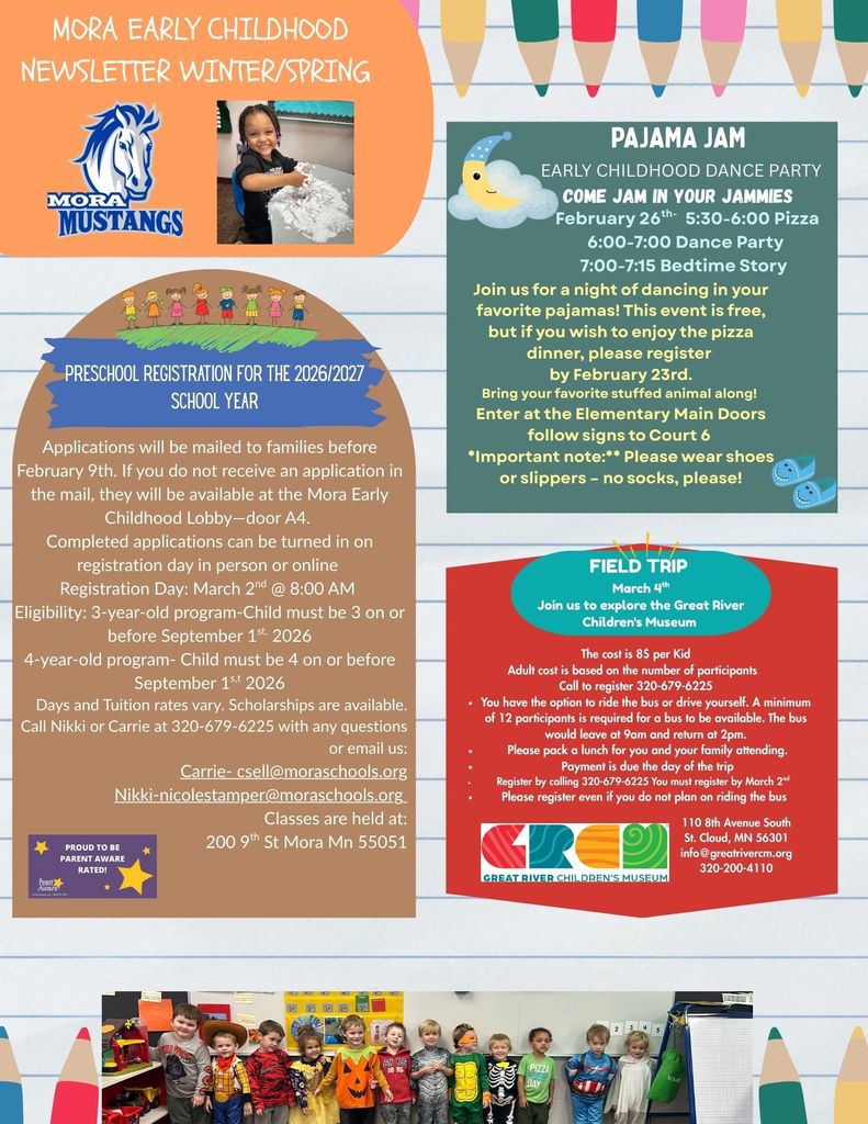 Early Childhood News Letter Page 1