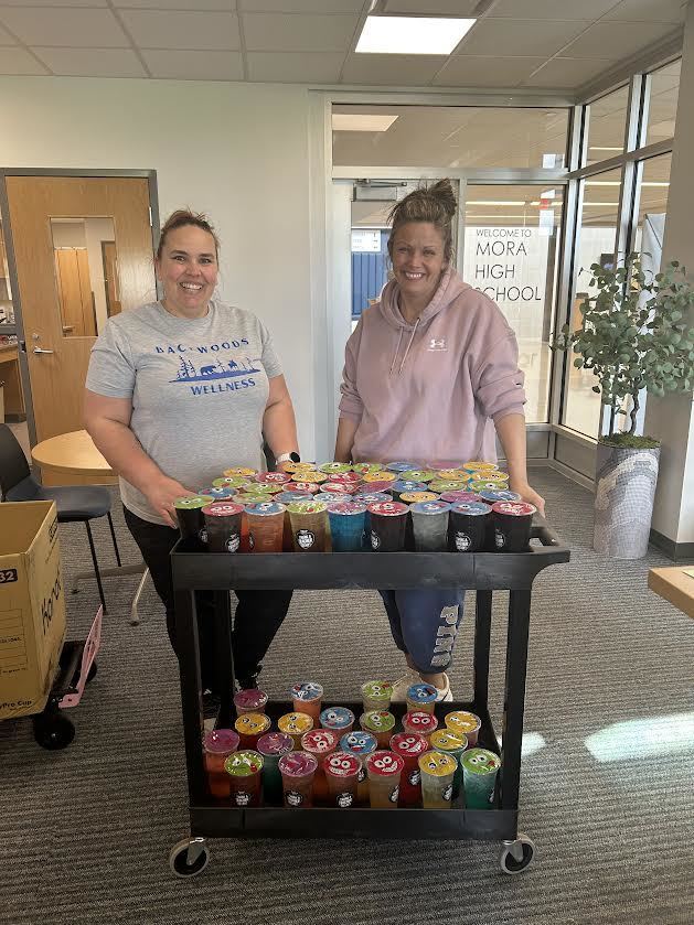 Donation of teas from backwoods wellness