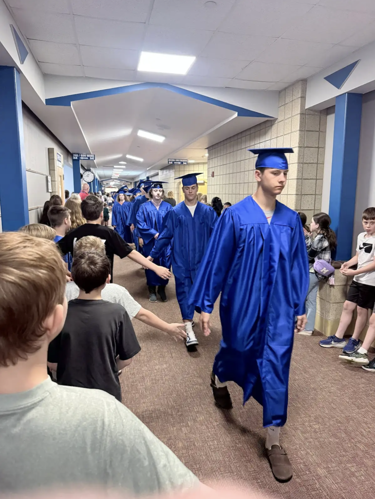 Senior Walkthrough at the Elementary!