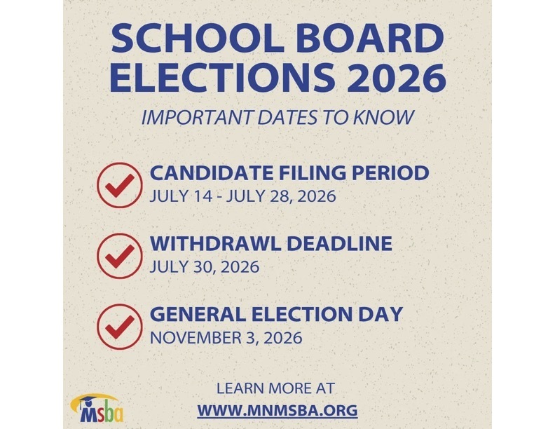 School Board Election 2026 - Important Dates for filing for School Board