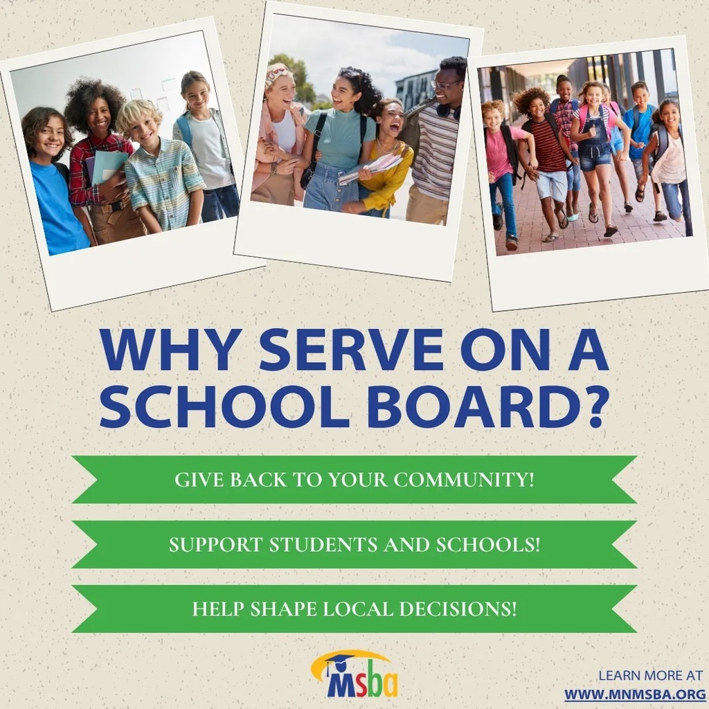 Document stating why serve on the School Board