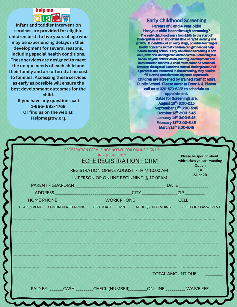 Early Childhood Newletter Page 4