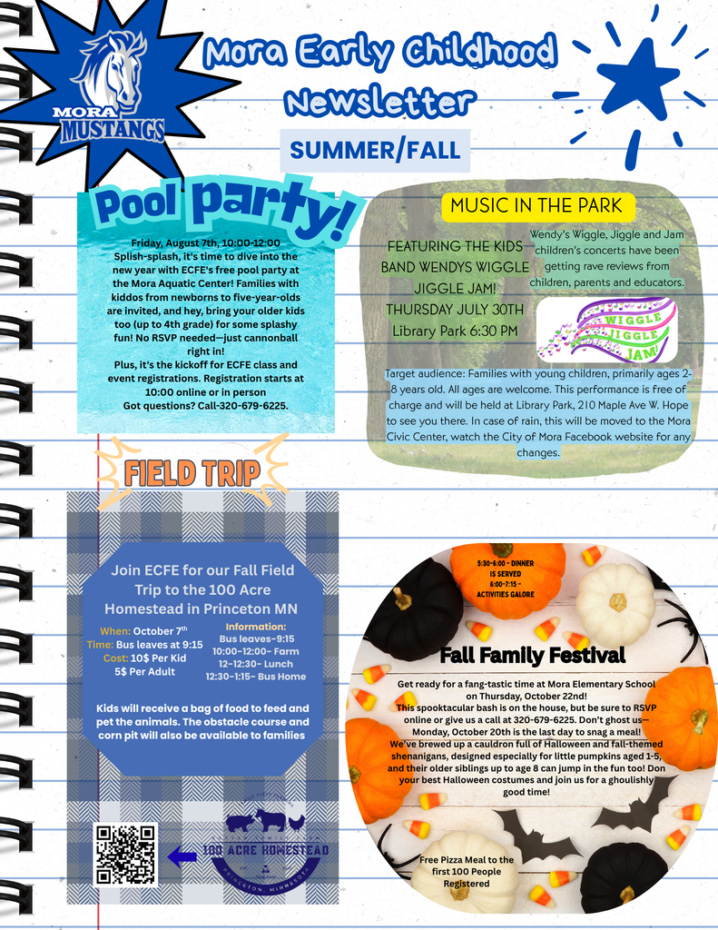 Early Childhood News Letter Page 1 