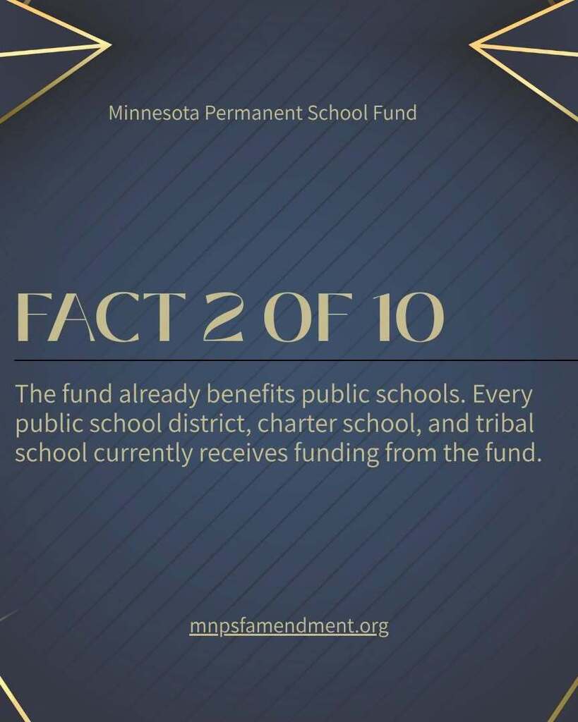 The fund already benefits public schools.