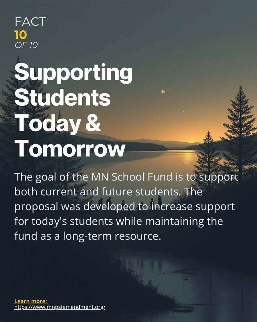The goal is to support both current and future students.
