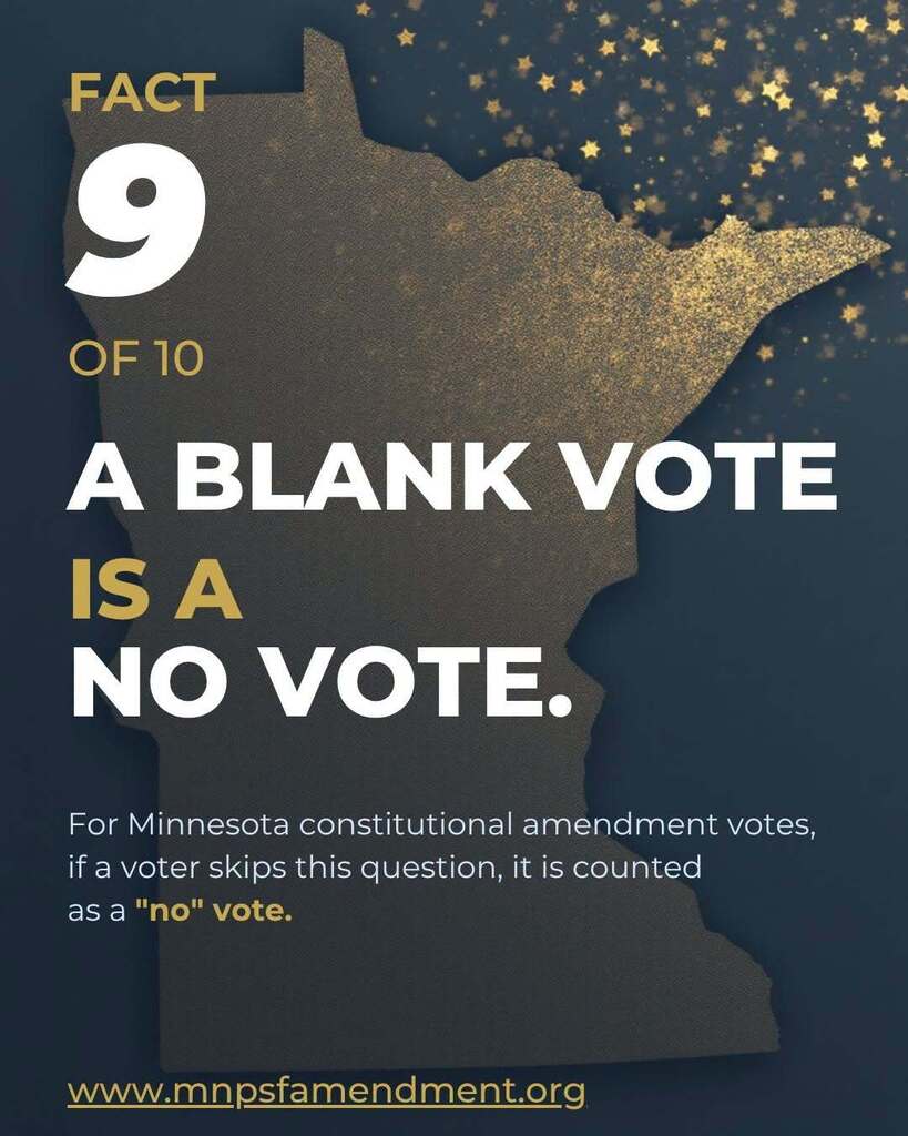 A blank vote is a no vote.