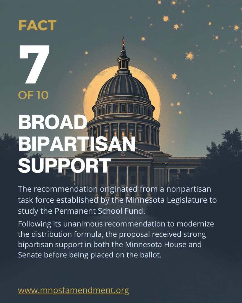 Broad Bipartisan support.