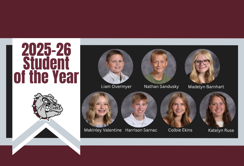 student of the year graphic