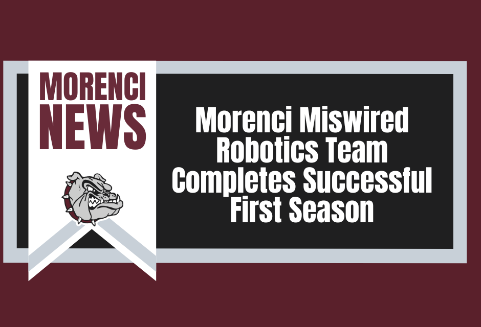 miswired robotics team completes successful first season news graphic