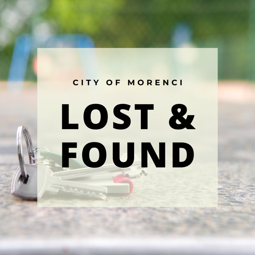 City of Morenci Lost & Found