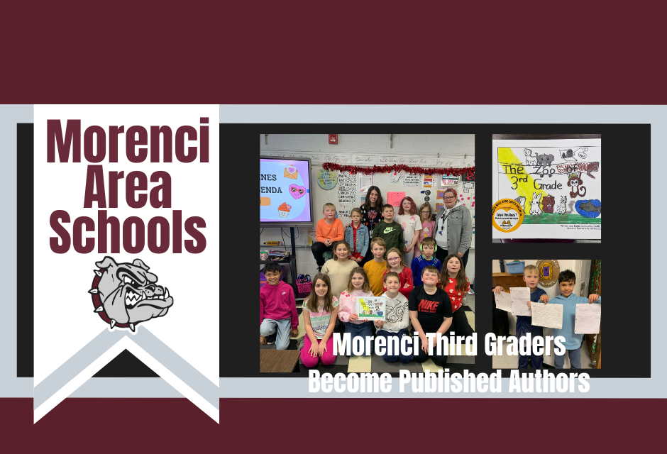 Morenci third graders become published authors