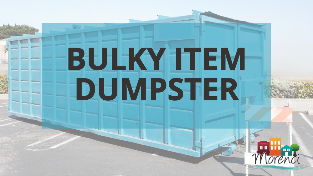 Bulky Item Dumpster 