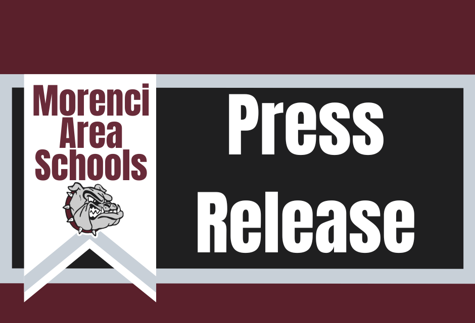 Morenci Area Schools Press Release