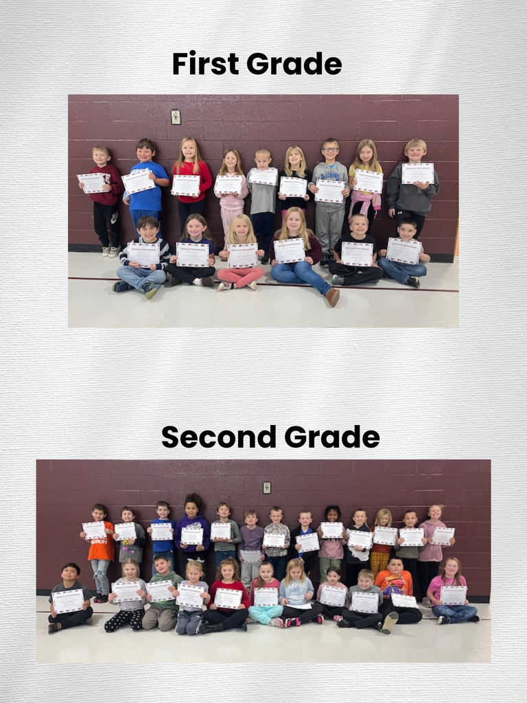 first grade second grade