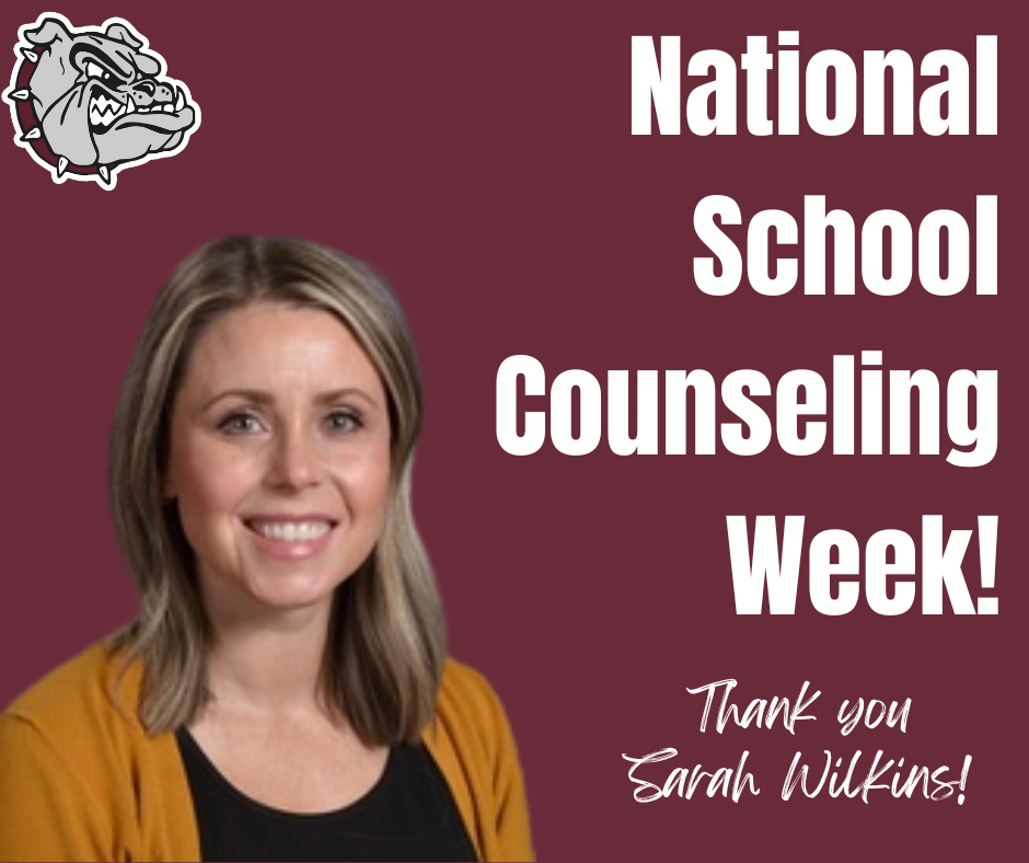 national school counseling week!  thank you sara wilkins