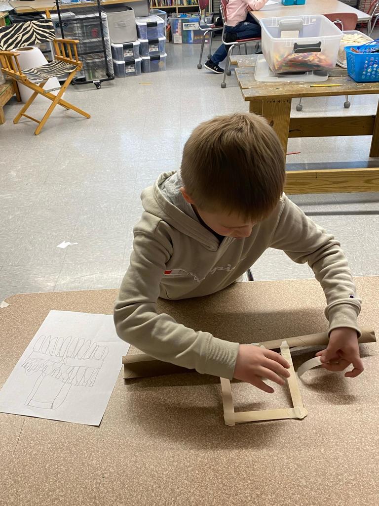 snow shovel engineering in STEAM class