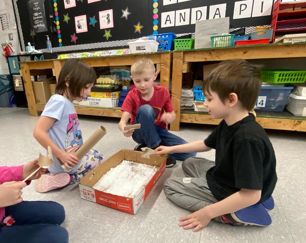 snow shovel engineering in STEAM class