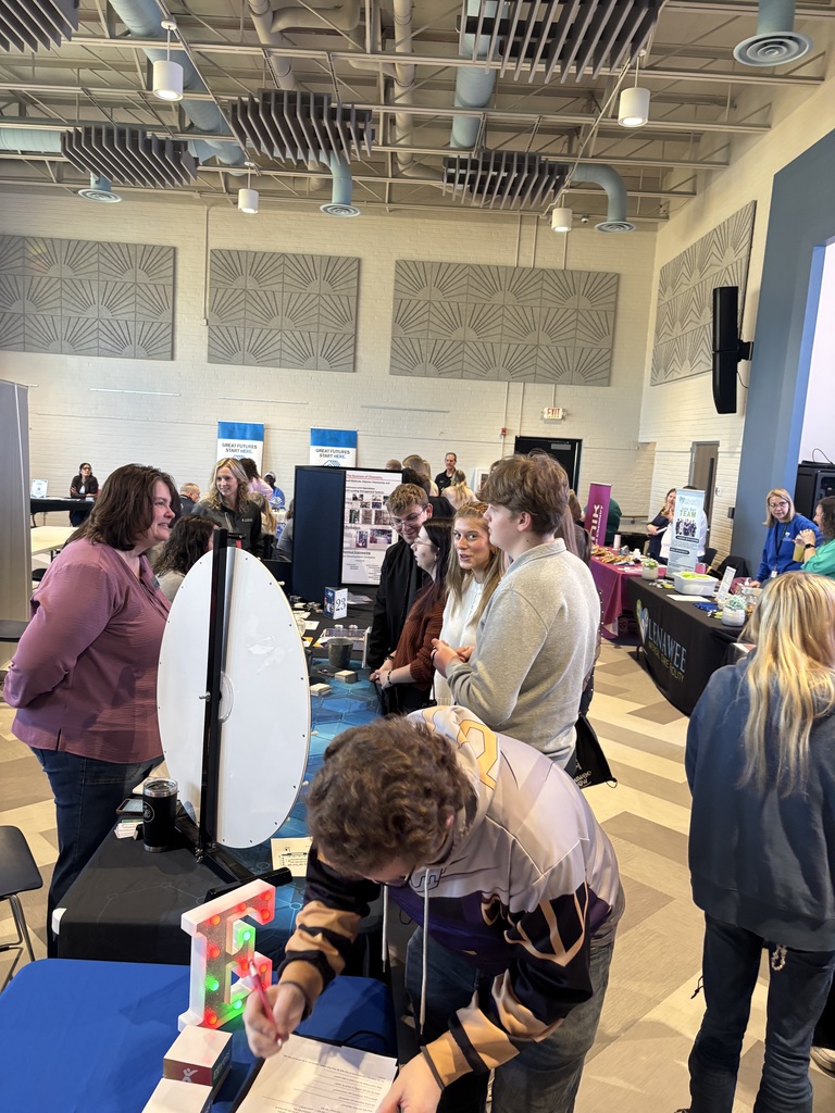 students at the align career fair