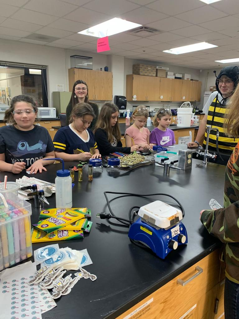 students about learning animals