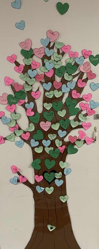 picture of a tree with hearts on it