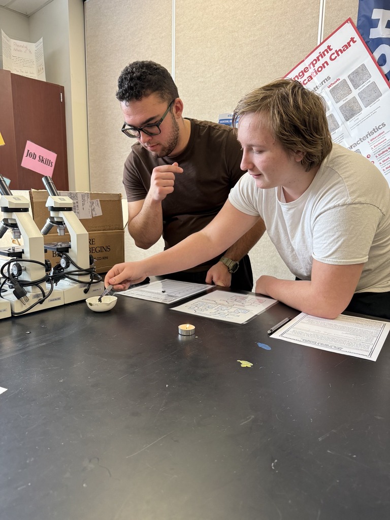 students working on a project with fire.