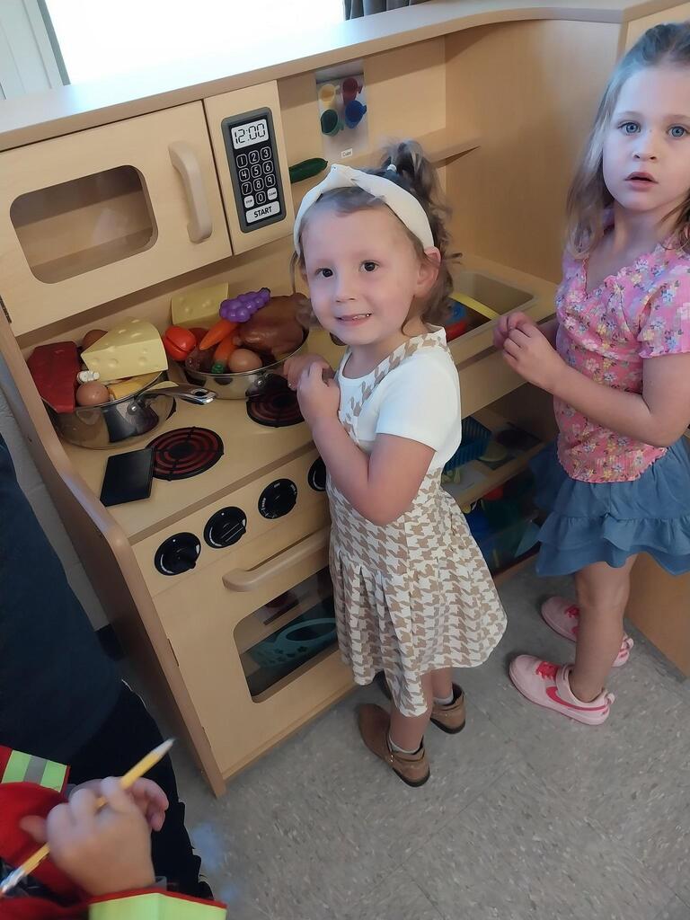 young students playing