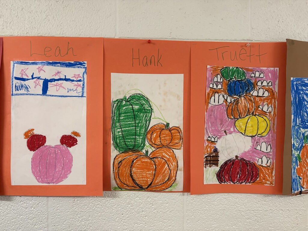 artwork hanging in the hallways