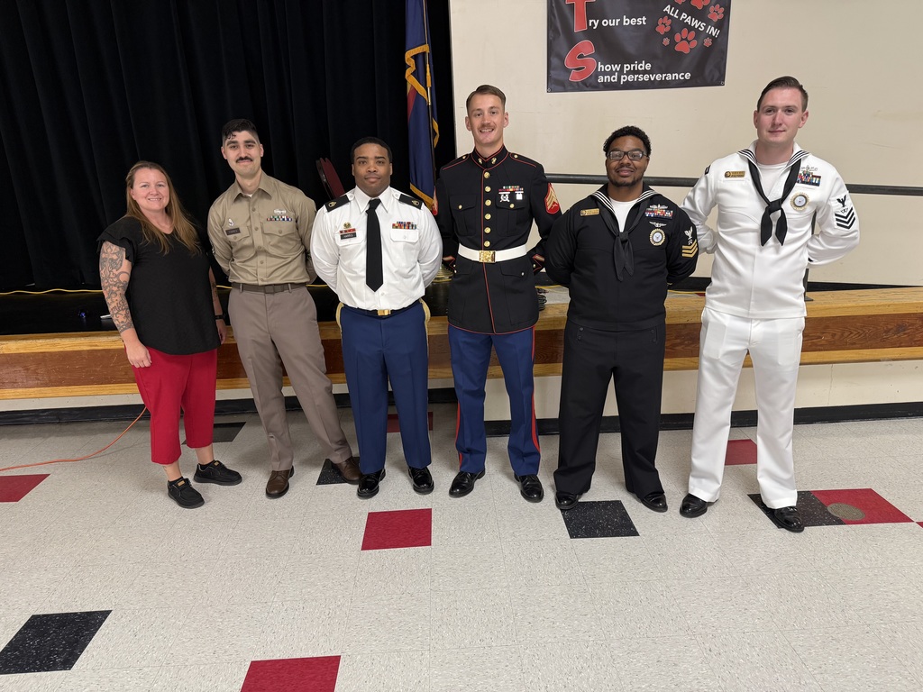 The Fall 2025 ASVAB administration crew at MHS.