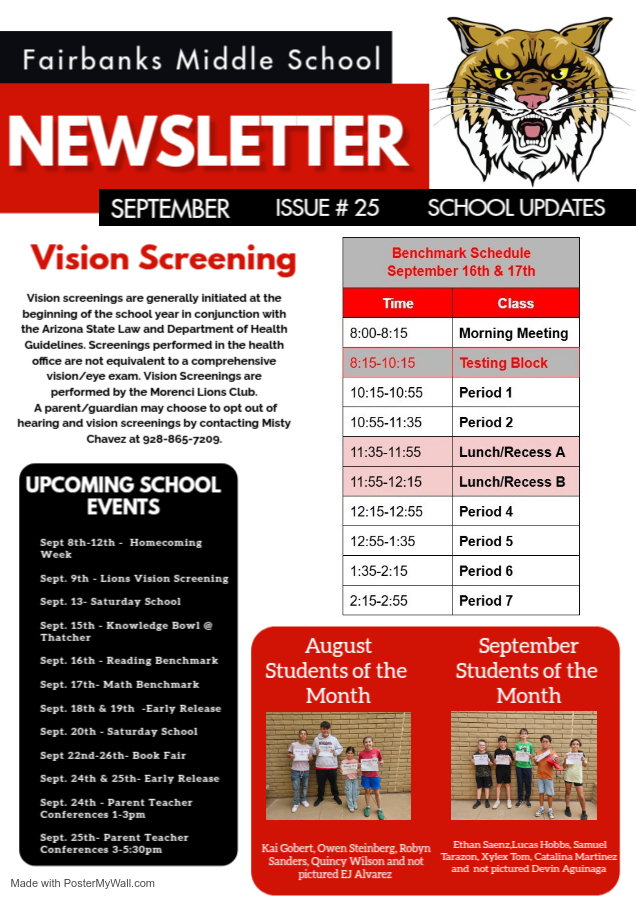 FMS September Newsletter