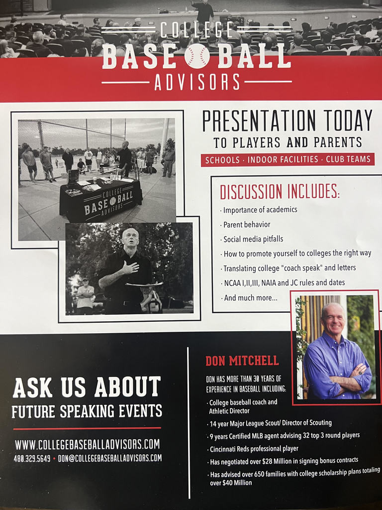 College Baseball Advisors